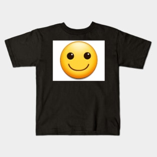 Smile Emoji T Kids T-Shirt